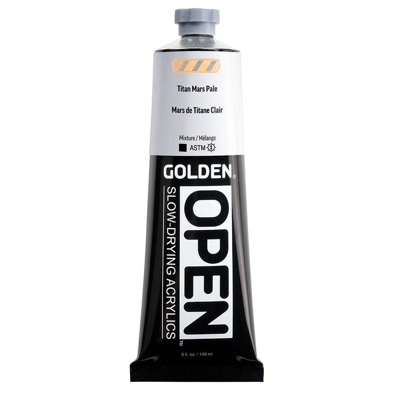 Golden OPEN Acrylic OPEN Titan Mars Pale  5 fl. oz. / 148ml