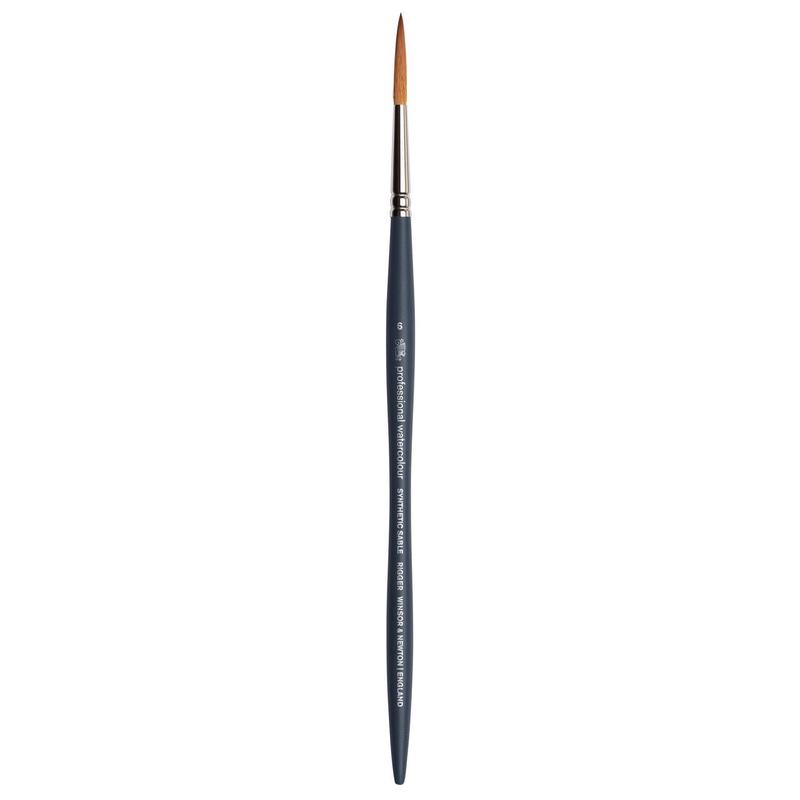 Winsor & Newton Professional Watercolor Synthetic Sable Brush – Rigger 6