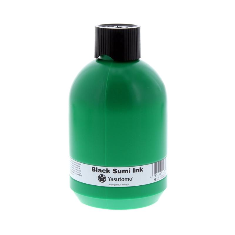 Yasutomo KF Sumi liquid ink 12 oz black (water resistant)
